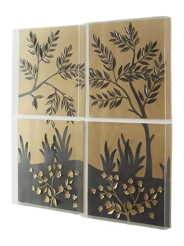 Tommy Mitchell Woodland Artwork, Set of 4