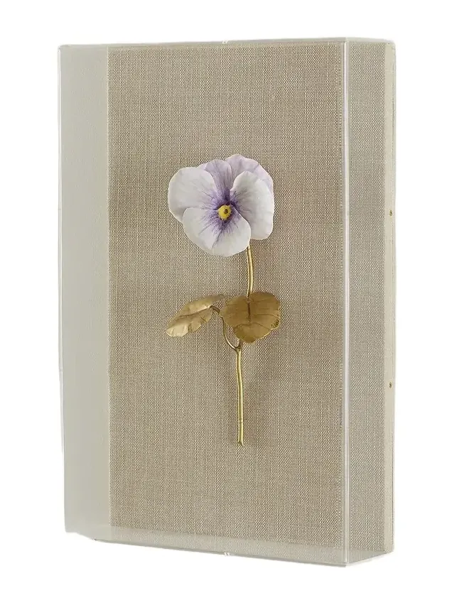 Tommy Mitchell "Pansy Study 6" Wall Art