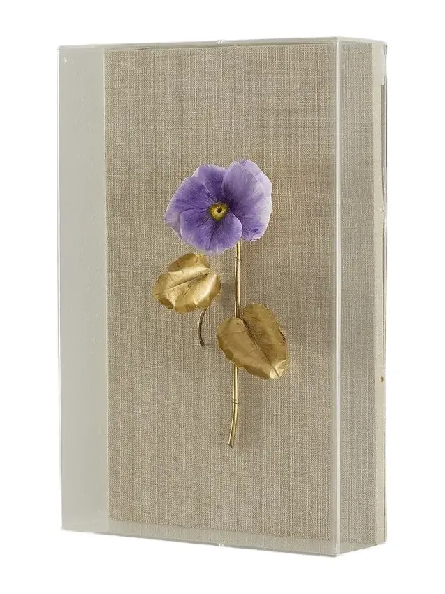 Tommy Mitchell "Pansy Study 5" Wall Art