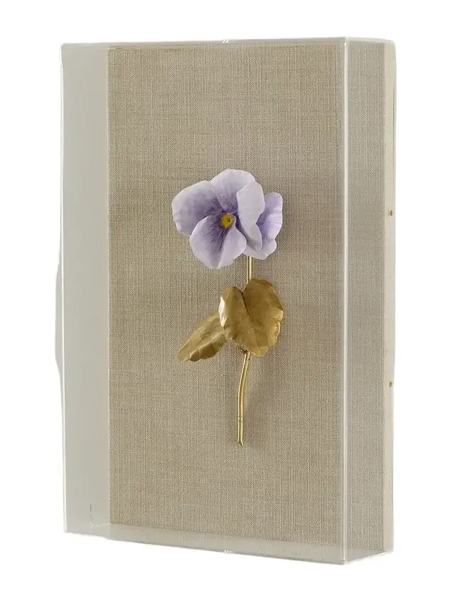 Tommy Mitchell "Pansy Study 4" Wall Art