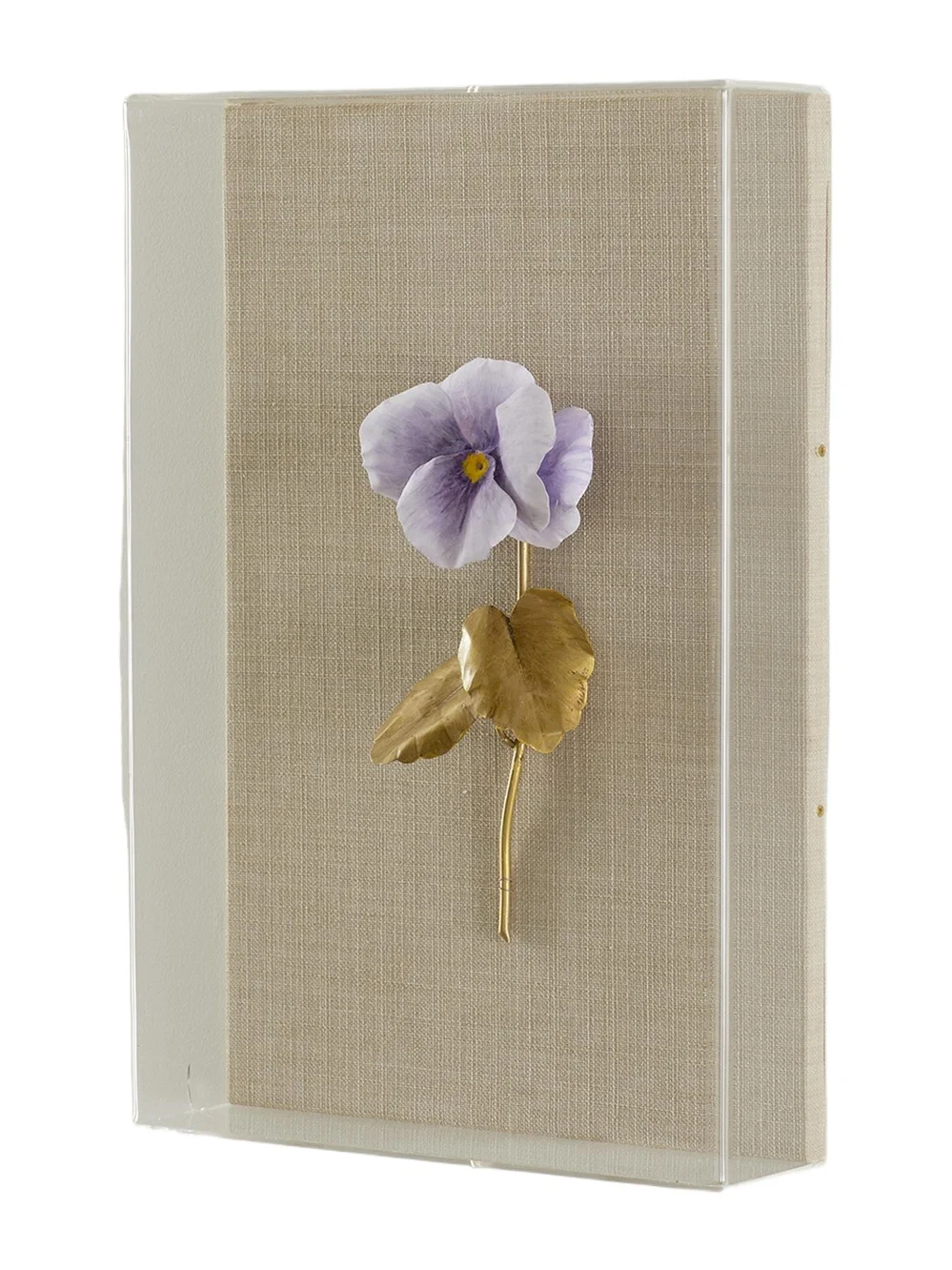 Tommy Mitchell "Pansy Study 4" Wall Art