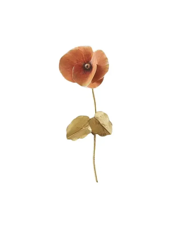 Tommy Mitchell "Pansy Study 1" Wall Art