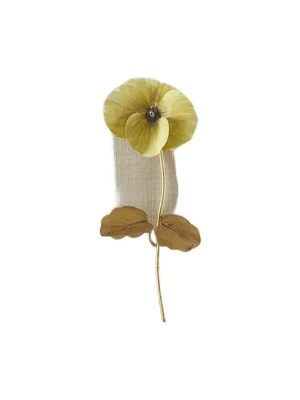 Tommy Mitchell "Pansy Study 2" Wall Art