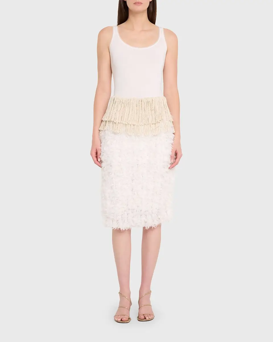 Diotima Bambola Chiffon Pencil Skirt | Thumbnail 2 Diotima Bambola Chiffon Pencil Skirt | Thumbnail 2