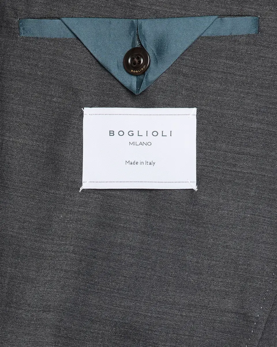 Boglioli Men's Textured Wool Two-Piece Suit | Thumbnail 7 Boglioli Men's Textured Wool Two-Piece Suit | Thumbnail 7