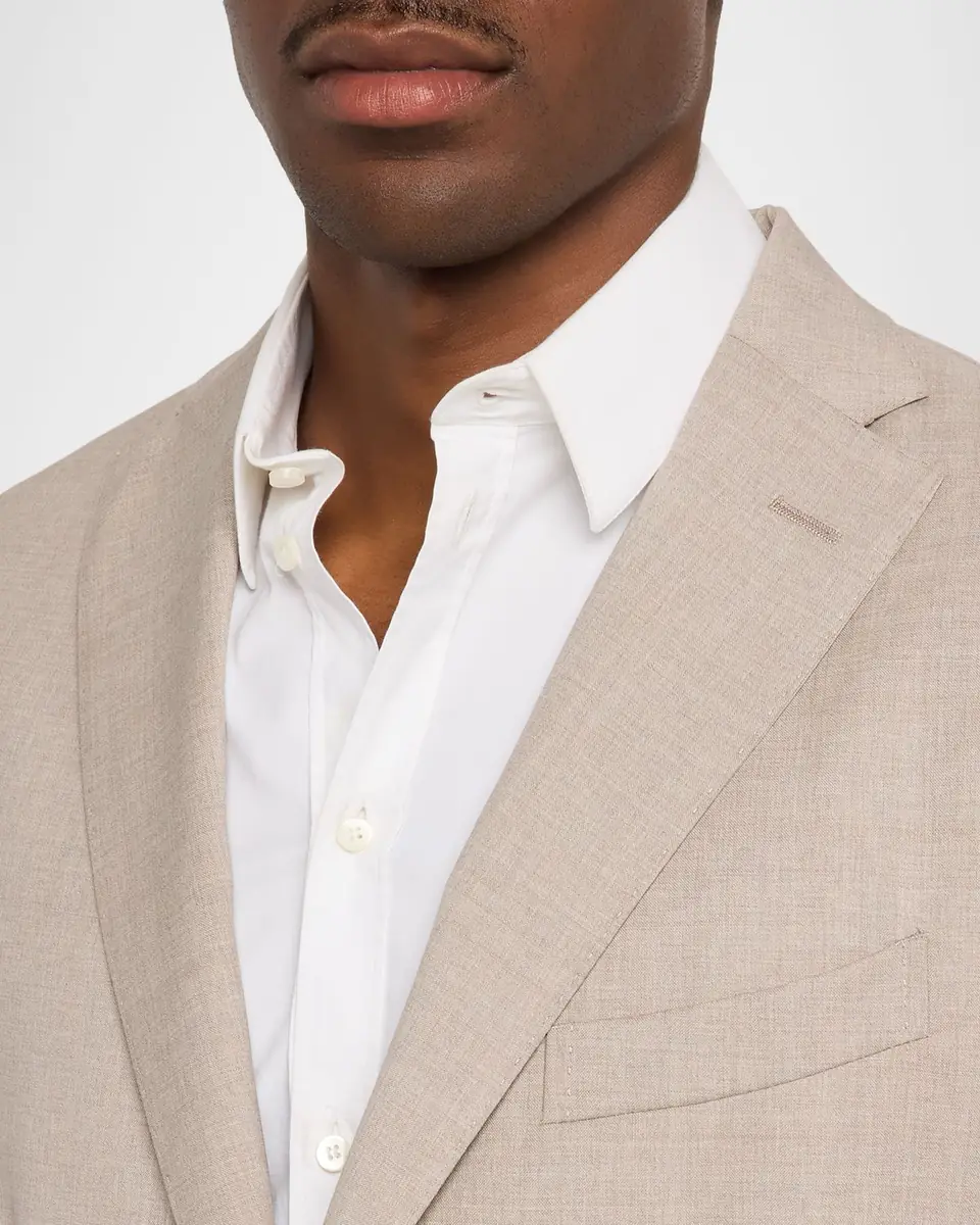 Boglioli Men's Textured Wool Two-Piece Suit | Thumbnail 6 Boglioli Men's Textured Wool Two-Piece Suit | Thumbnail 6