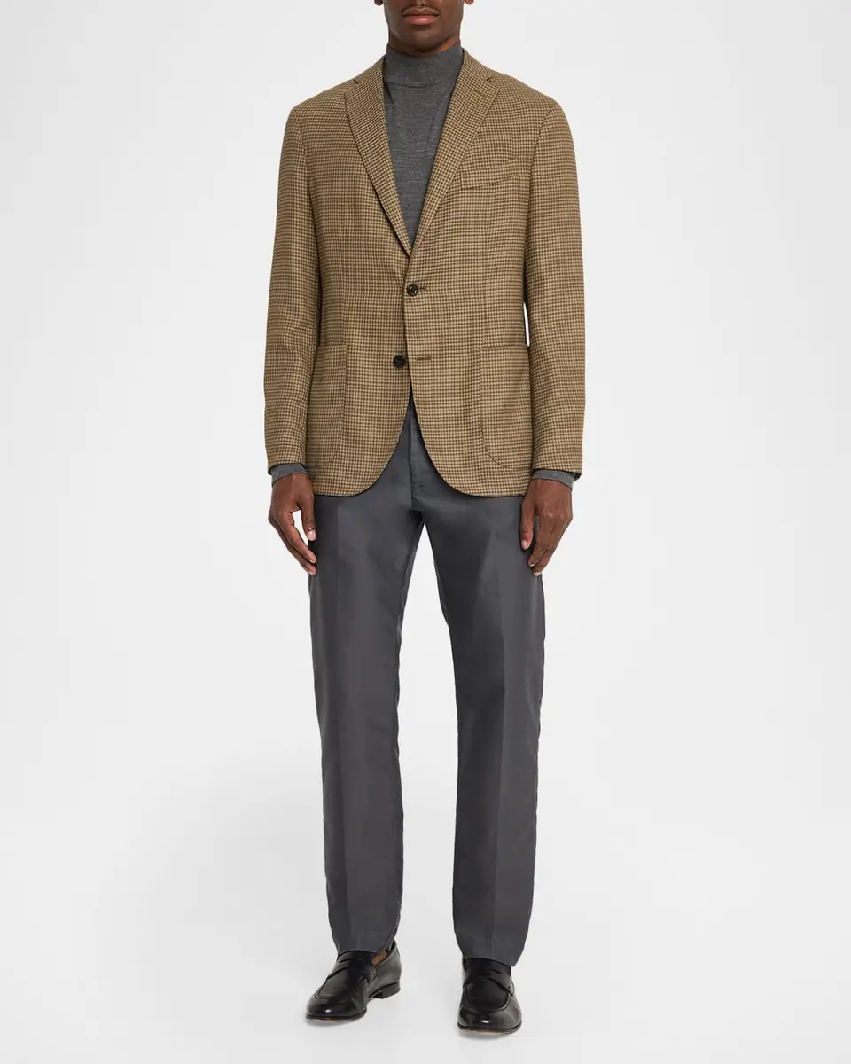 Boglioli Men's Wool Gingham Single-Breasted Sport Coat | Thumbnail 2