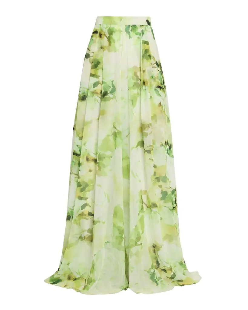 Floral-Print Georgette Palazzo Pants Floral-Print Georgette Palazzo Pants