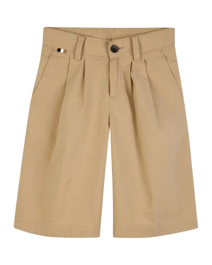 BOSS Boy's Cotton Bermuda Shorts, Size 8 | Image 1 BOSS Boy's Cotton Bermuda Shorts, Size 8 | Image 1
