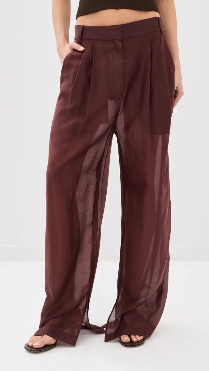Tibi Summer Voile Stella Pants | Thumbnail 3 Tibi Summer Voile Stella Pants | Thumbnail 3