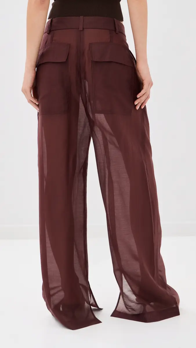 Tibi Summer Voile Stella Pants | Thumbnail 4 Tibi Summer Voile Stella Pants | Thumbnail 4