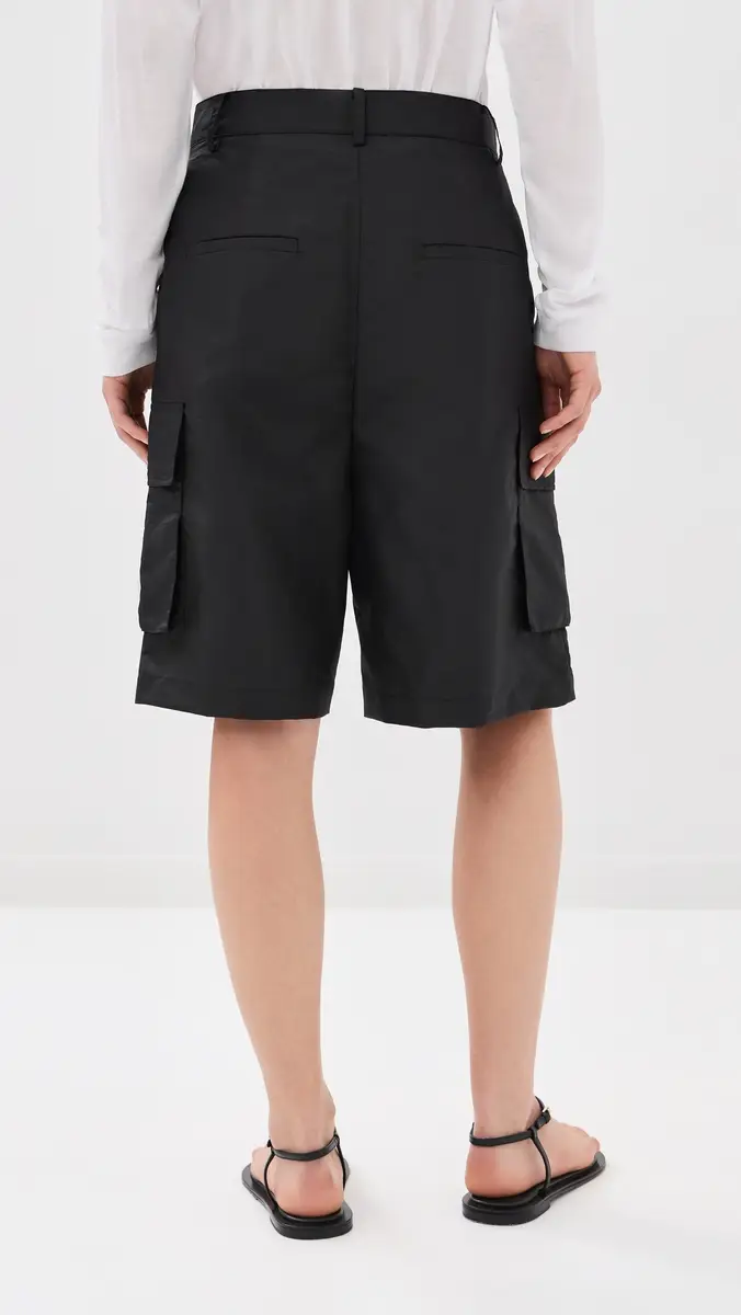 Tibi Crispy Nylon Stella Shorts | Thumbnail 3 Tibi Crispy Nylon Stella Shorts | Thumbnail 3