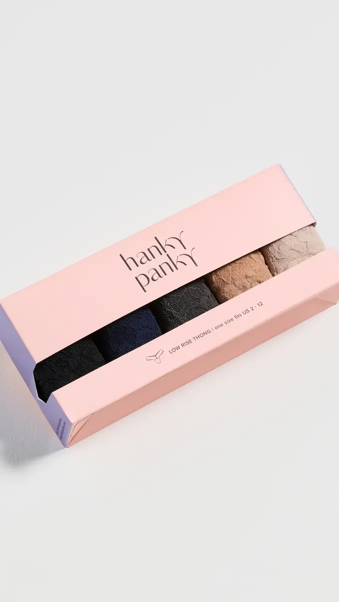 Hanky Panky Signature Lace Low Rise 5 Pack | Thumbnail 6