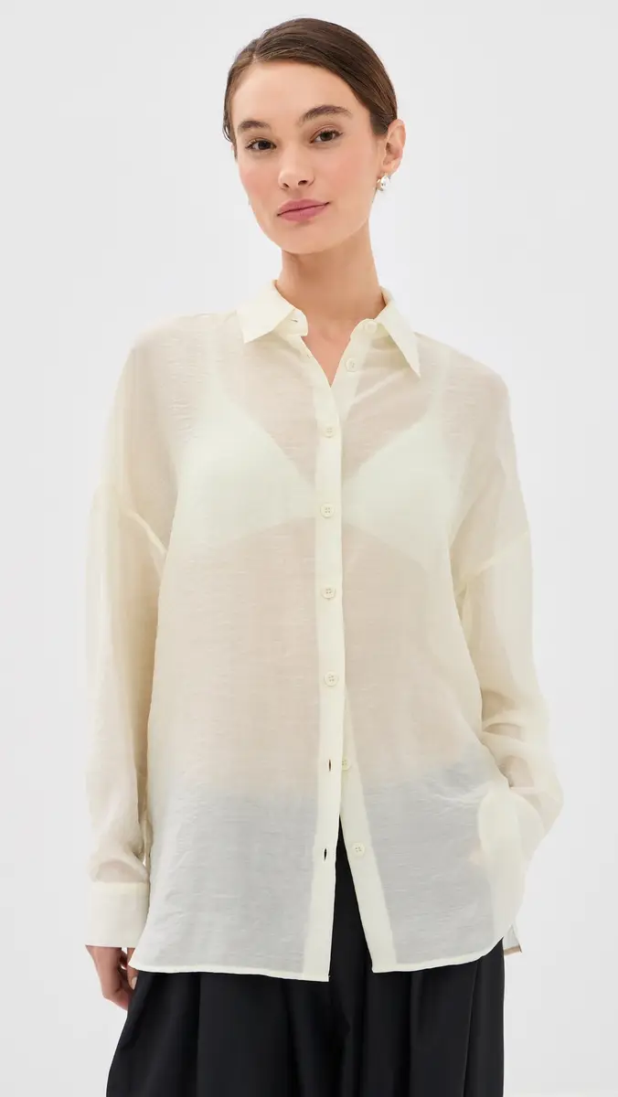 Tibi Summer Voile Oversized Shirt | Thumbnail 2 Tibi Summer Voile Oversized Shirt | Thumbnail 2