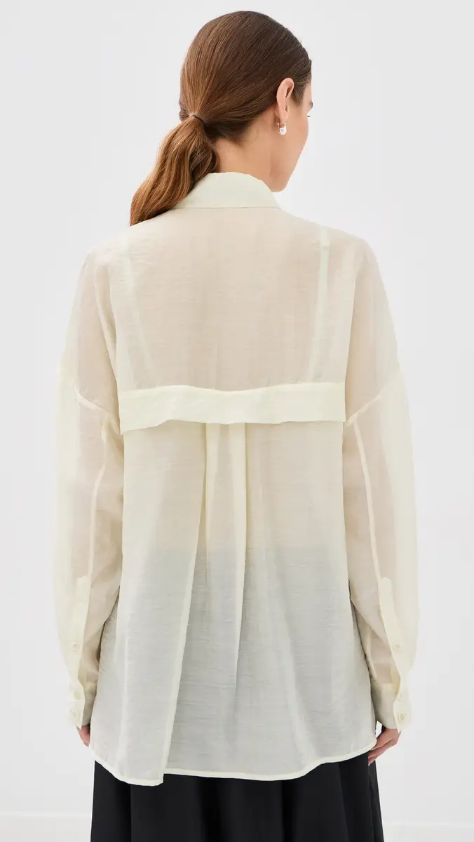 Tibi Summer Voile Oversized Shirt | Thumbnail 3 Tibi Summer Voile Oversized Shirt | Thumbnail 3