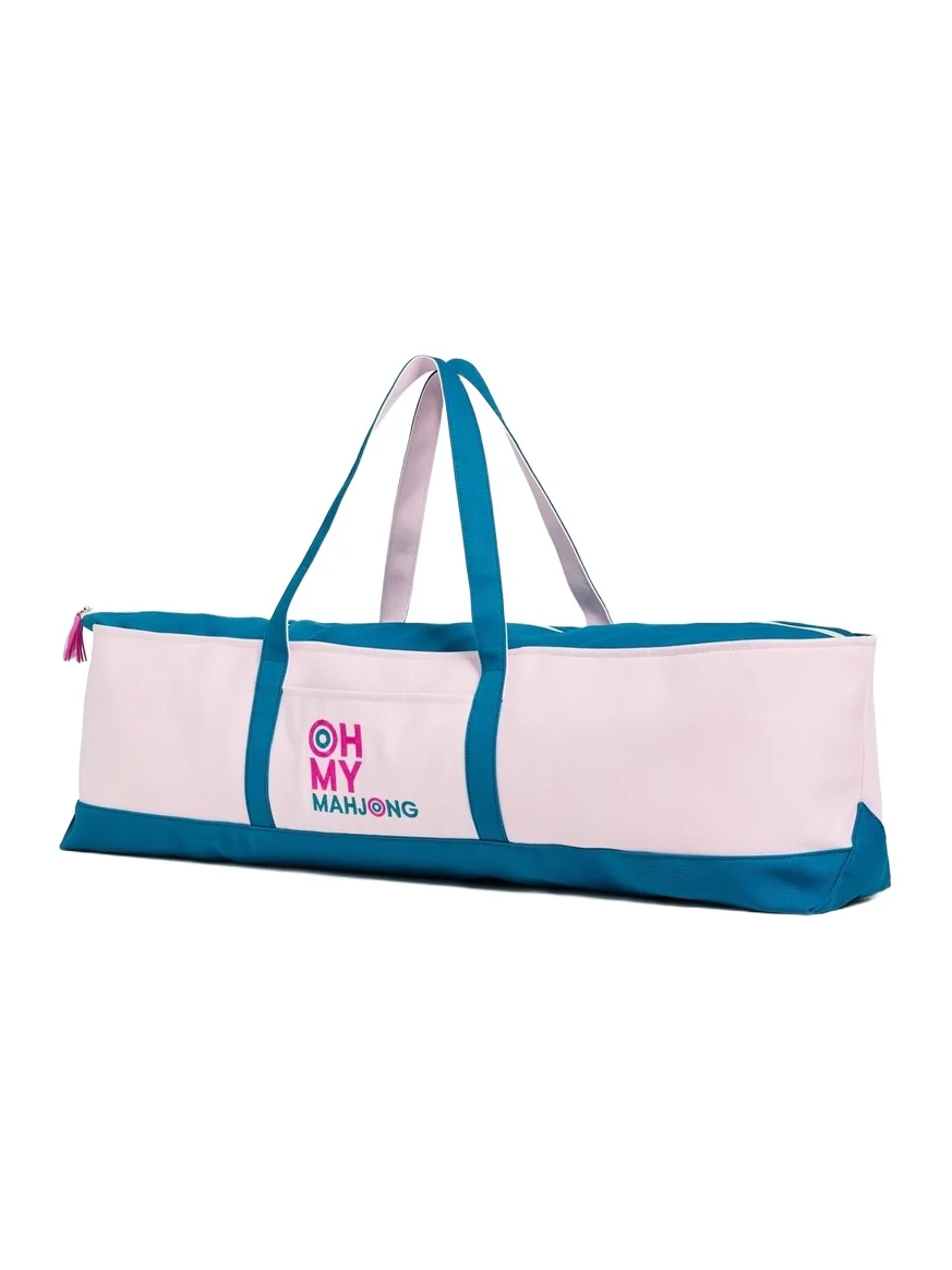 Oh My Mahjong Pink Mat Storage Bag Light Pink