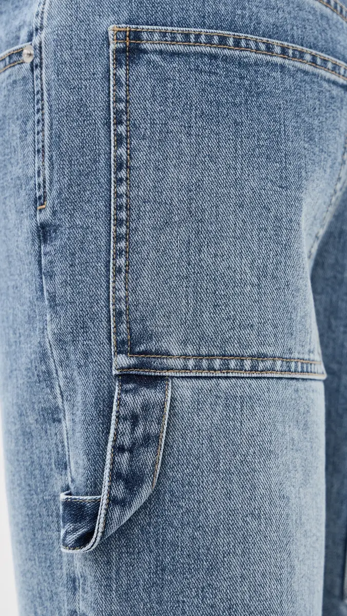 Tibi Classic Wash Newman Shorts | Thumbnail 6 Tibi Classic Wash Newman Shorts | Thumbnail 6
