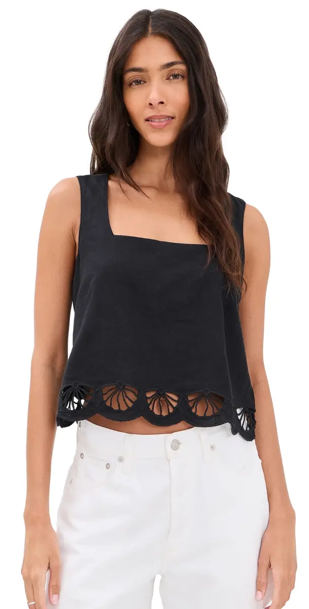 Z Supply Charlene Top Black | Image 1 Z Supply Charlene Top Black | Image 1