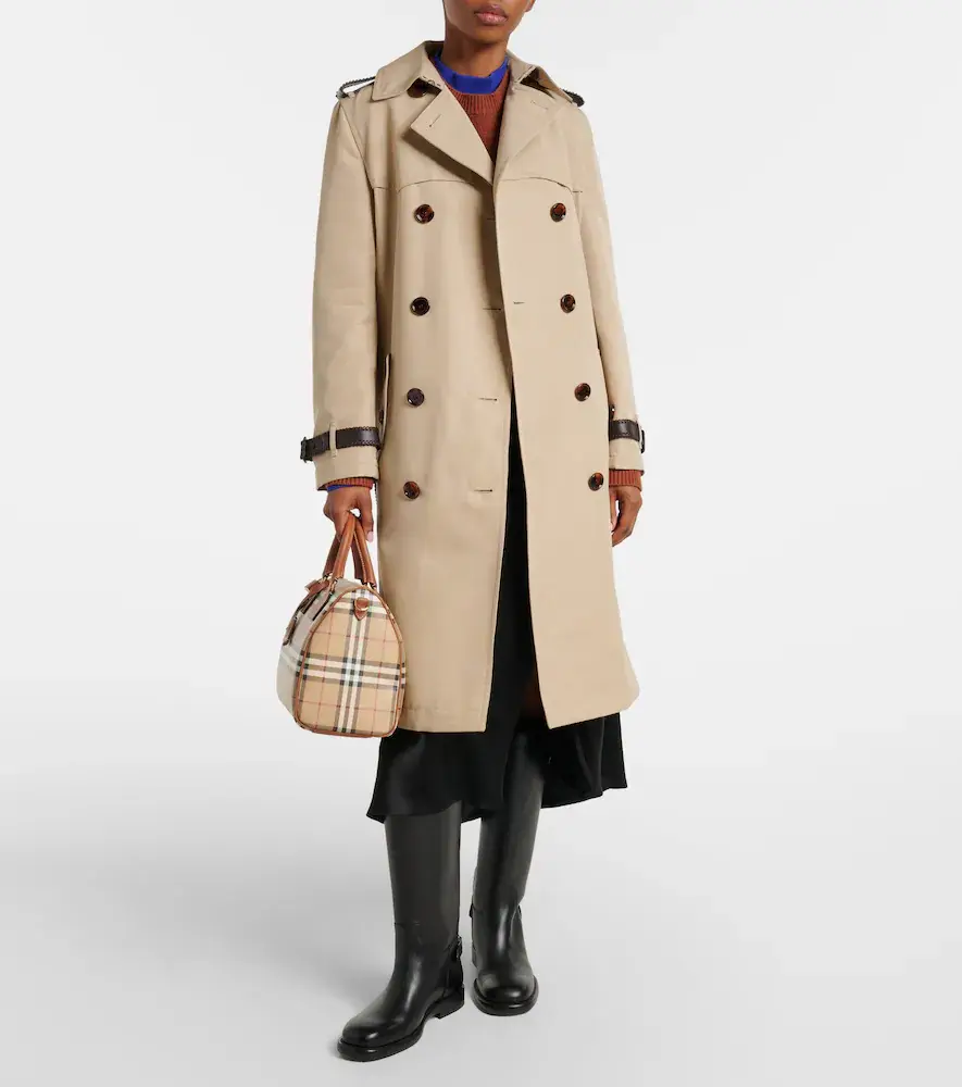 Burberry Foxfield silk and cotton trench coat | Thumbnail 2 Burberry Foxfield silk and cotton trench coat | Thumbnail 2