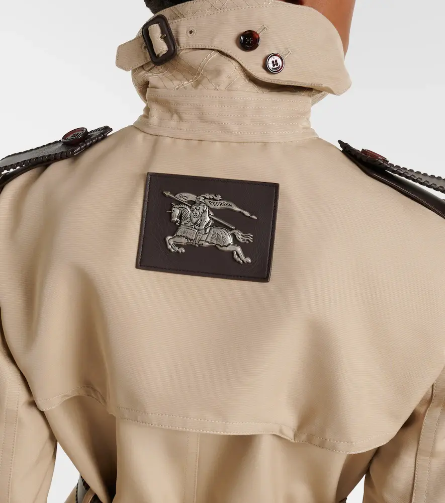 Burberry Foxfield silk and cotton trench coat | Thumbnail 4 Burberry Foxfield silk and cotton trench coat | Thumbnail 4