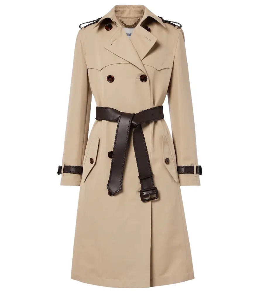 Burberry Foxfield silk and cotton trench coat | Image 1 Burberry Foxfield silk and cotton trench coat | Image 1