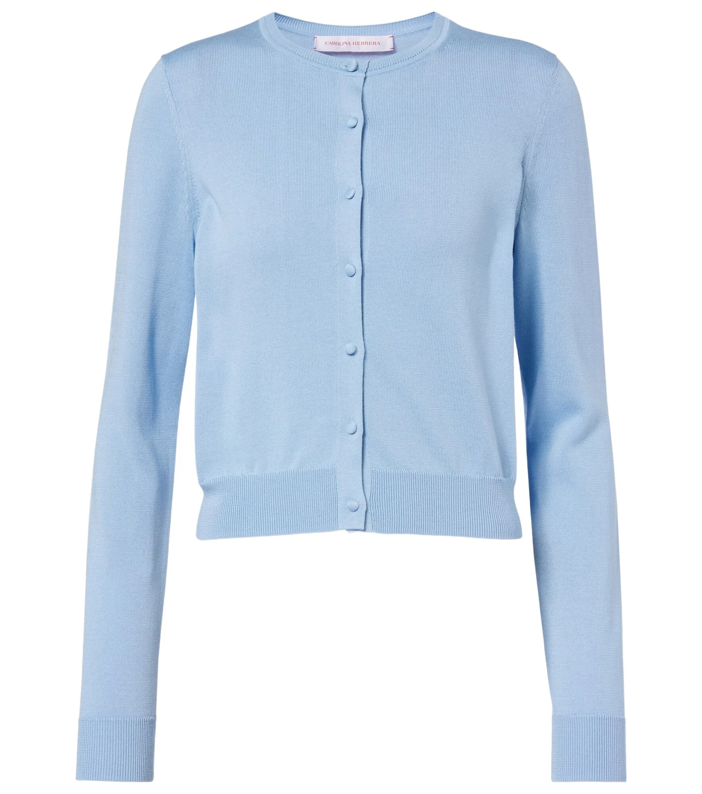 Cropped silk and cotton cardigan Cropped silk and cotton cardigan