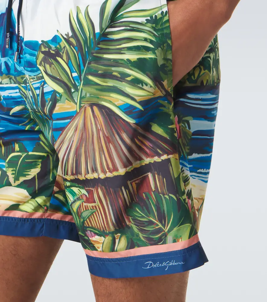 Dolce & Gabbana Printed swim trunks | Thumbnail 3 Dolce & Gabbana Printed swim trunks | Thumbnail 3