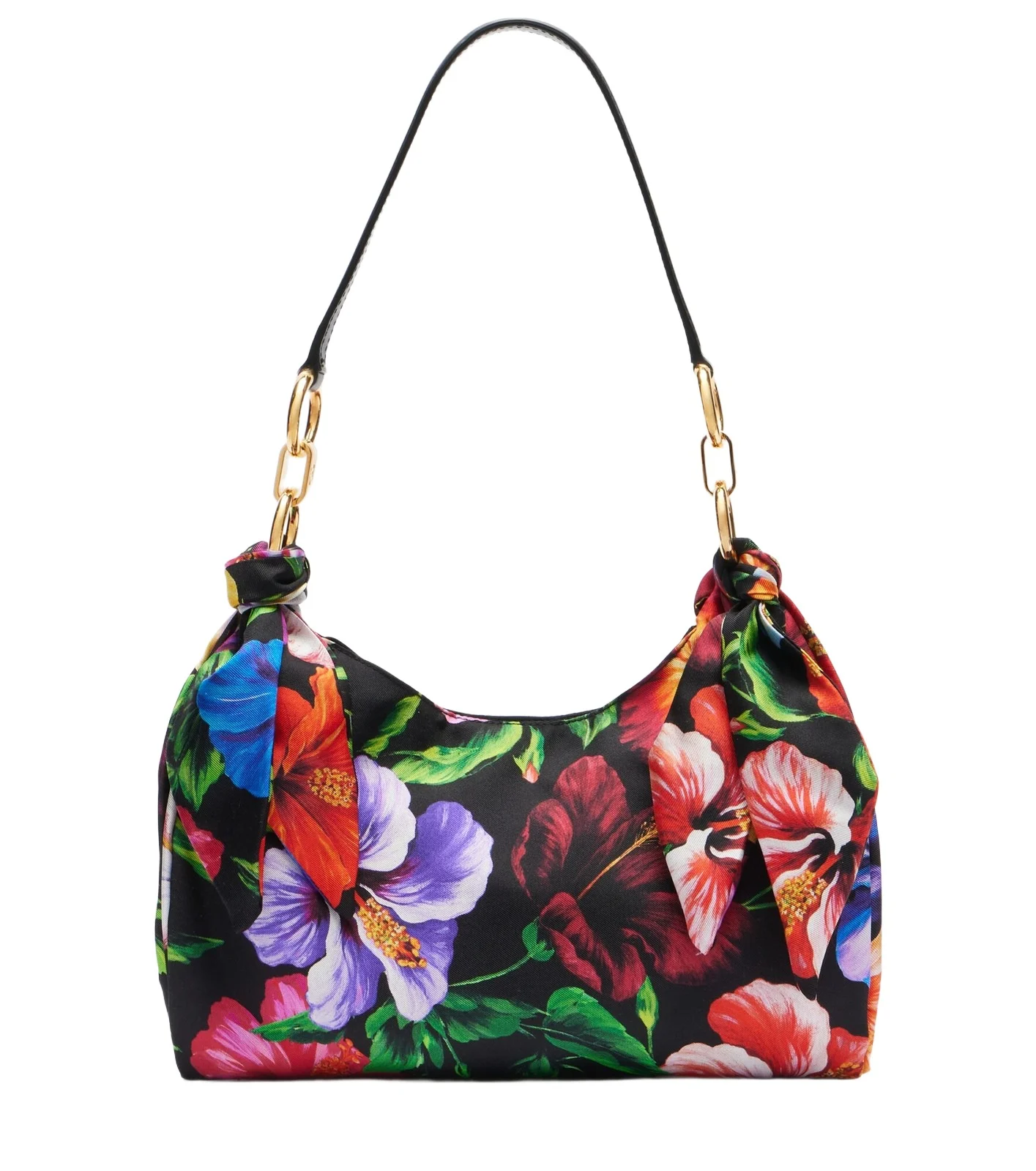 Small floral satin shoulder bag Small floral satin shoulder bag