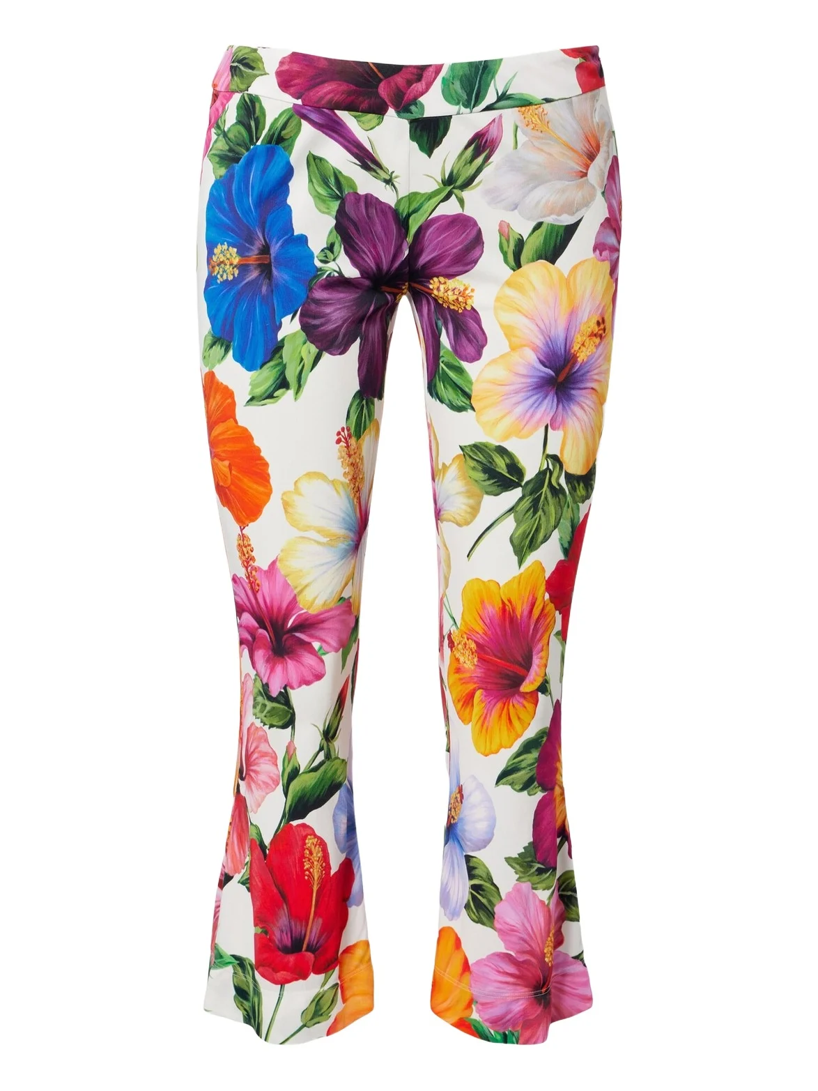 Floral capri pants Floral capri pants