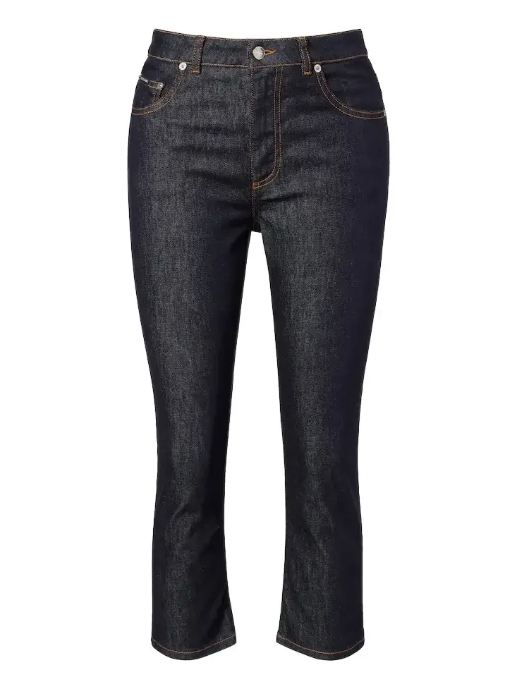 Denim capri pants Denim capri pants