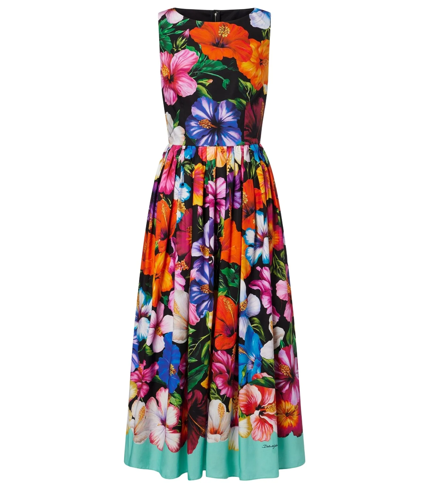 Floral cotton midi dress Floral cotton midi dress