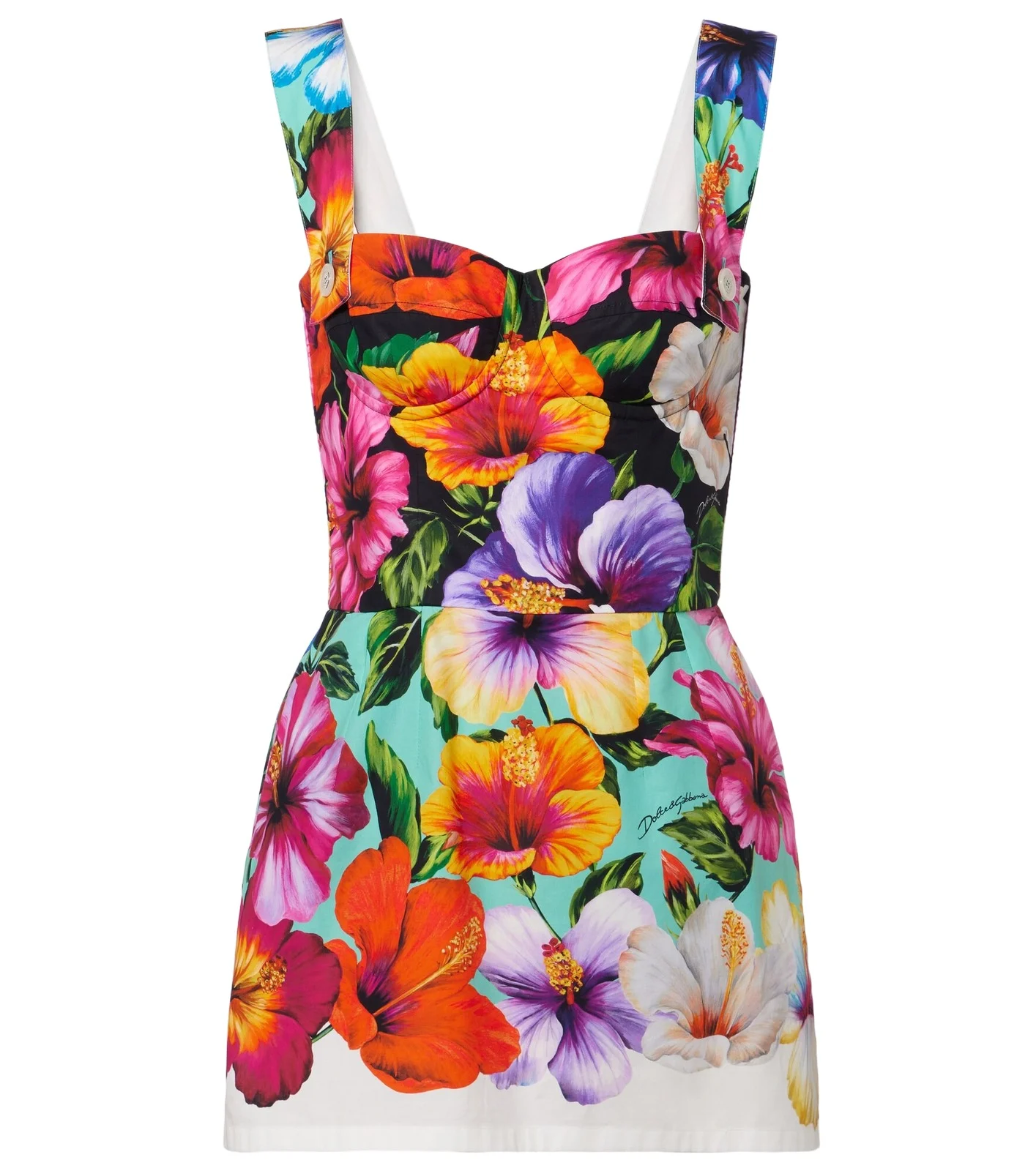 Floral cotton minidress Floral cotton minidress