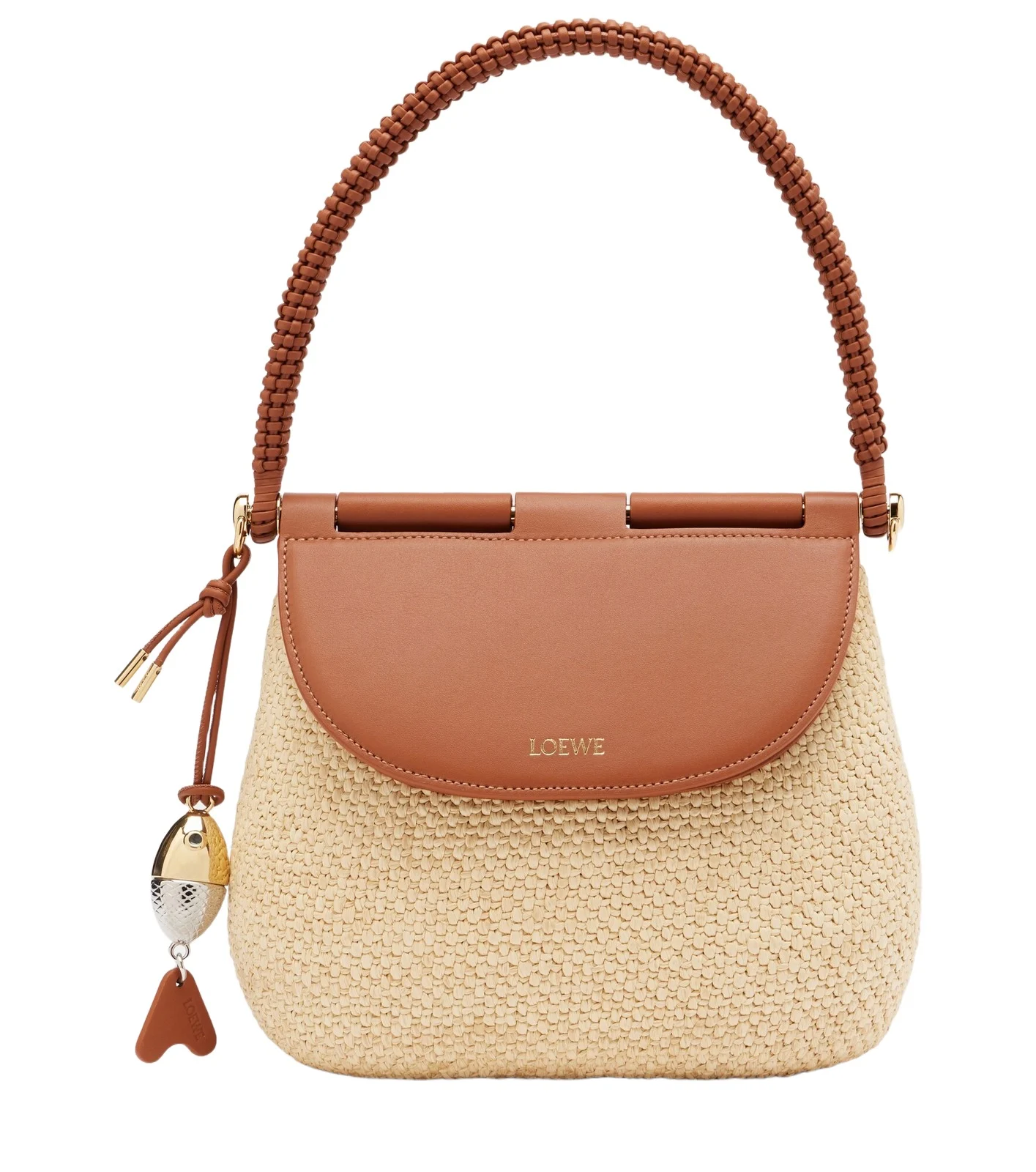 Paula's Ibiza Pescador Medium raffia shoulder bag Paula's Ibiza Pescador Medium raffia shoulder bag