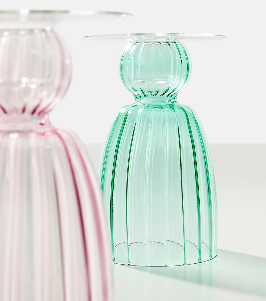 Dolce & Gabbana Casa Small glass candleholder | Thumbnail 4