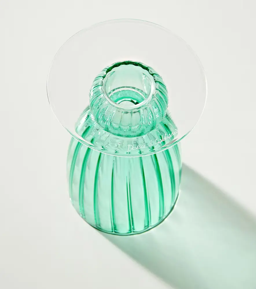 Dolce & Gabbana Casa Small glass candleholder | Thumbnail 5