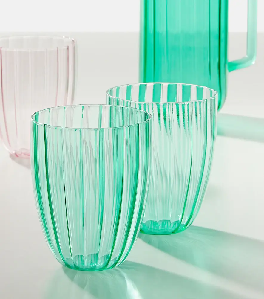 Dolce & Gabbana Casa Set of 2 glass tumblers | Thumbnail 2