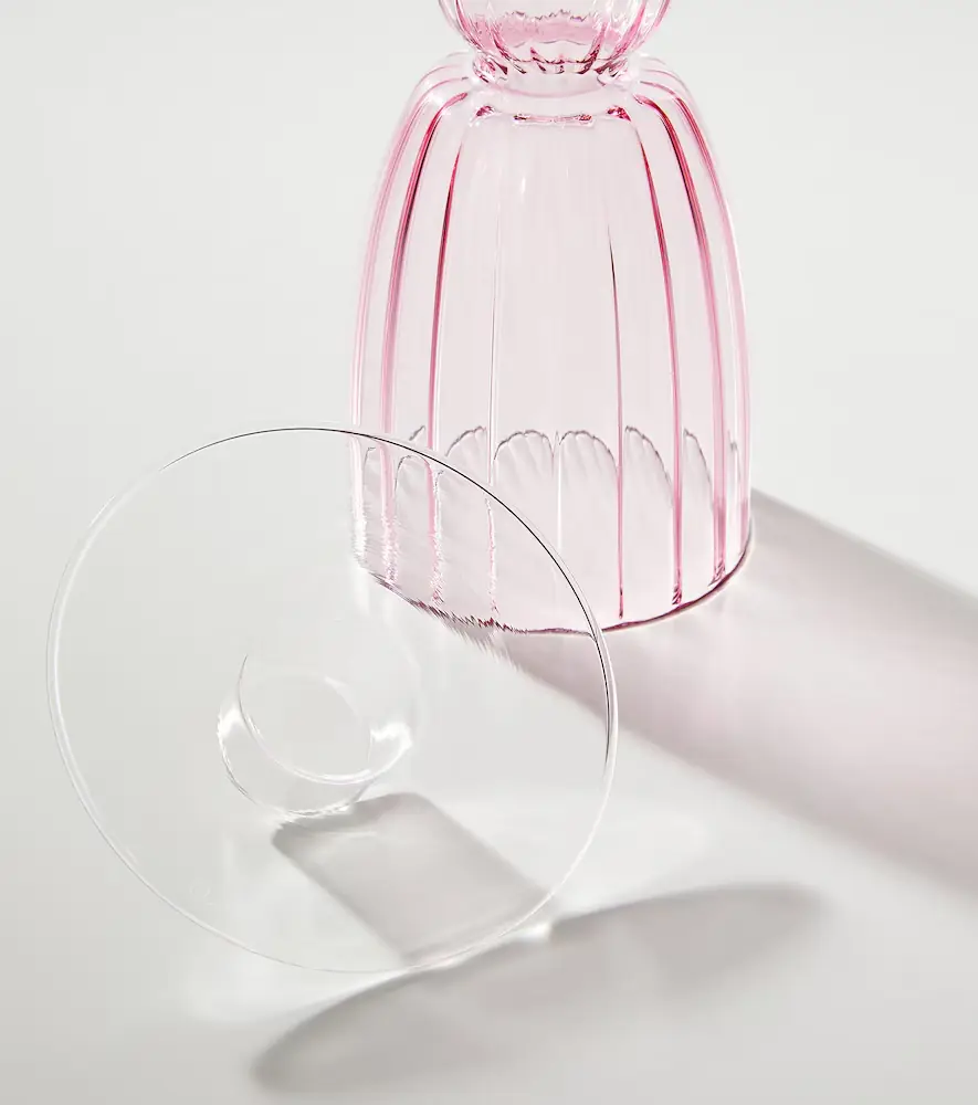 Dolce & Gabbana Casa Large glass candleholder | Thumbnail 3