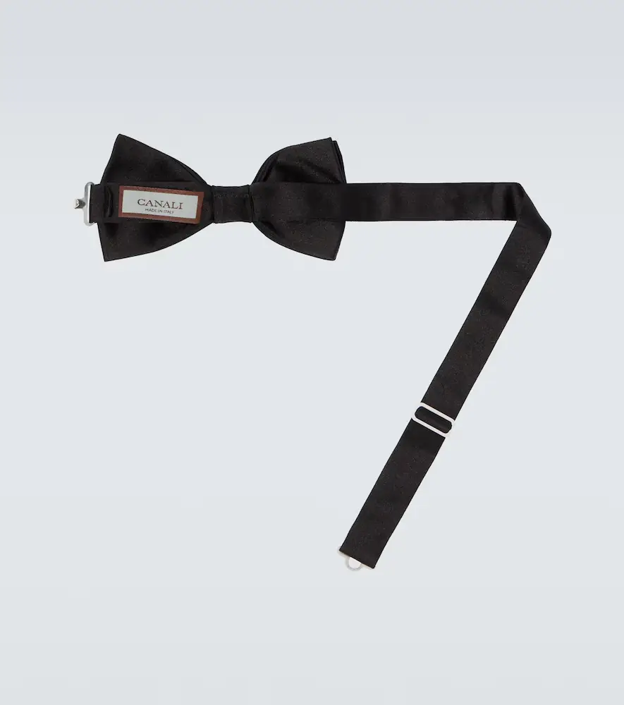 Canali Silk bow tie | Thumbnail 3