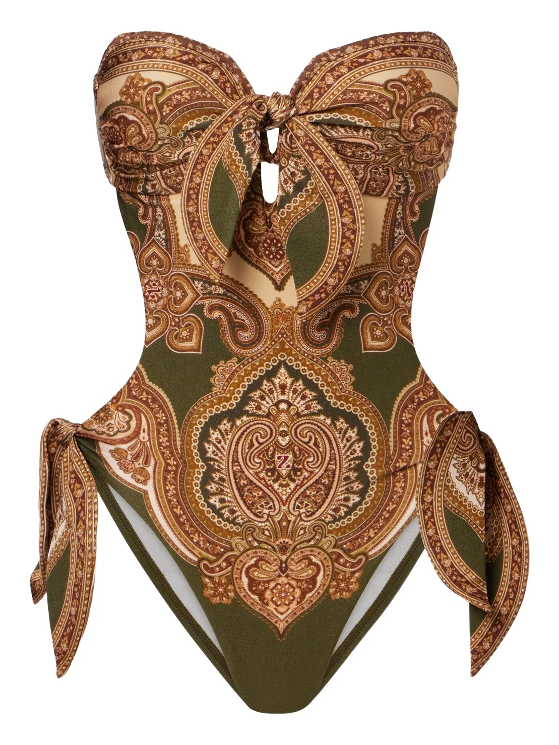 Mahon cutout printed swimsuit Mahon cutout printed swimsuit