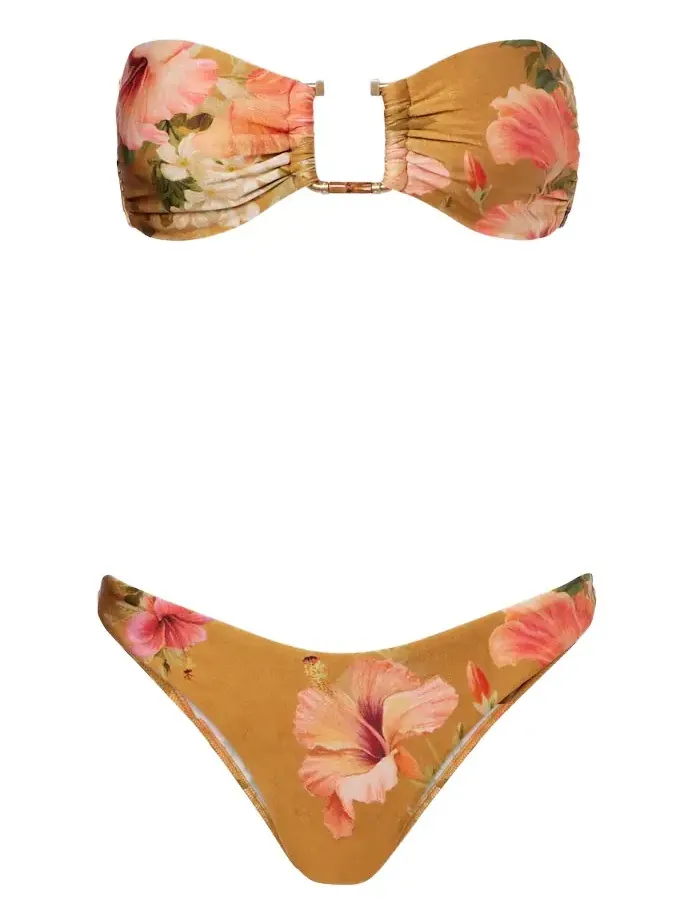 Zimmermann Mahon Floral bikini