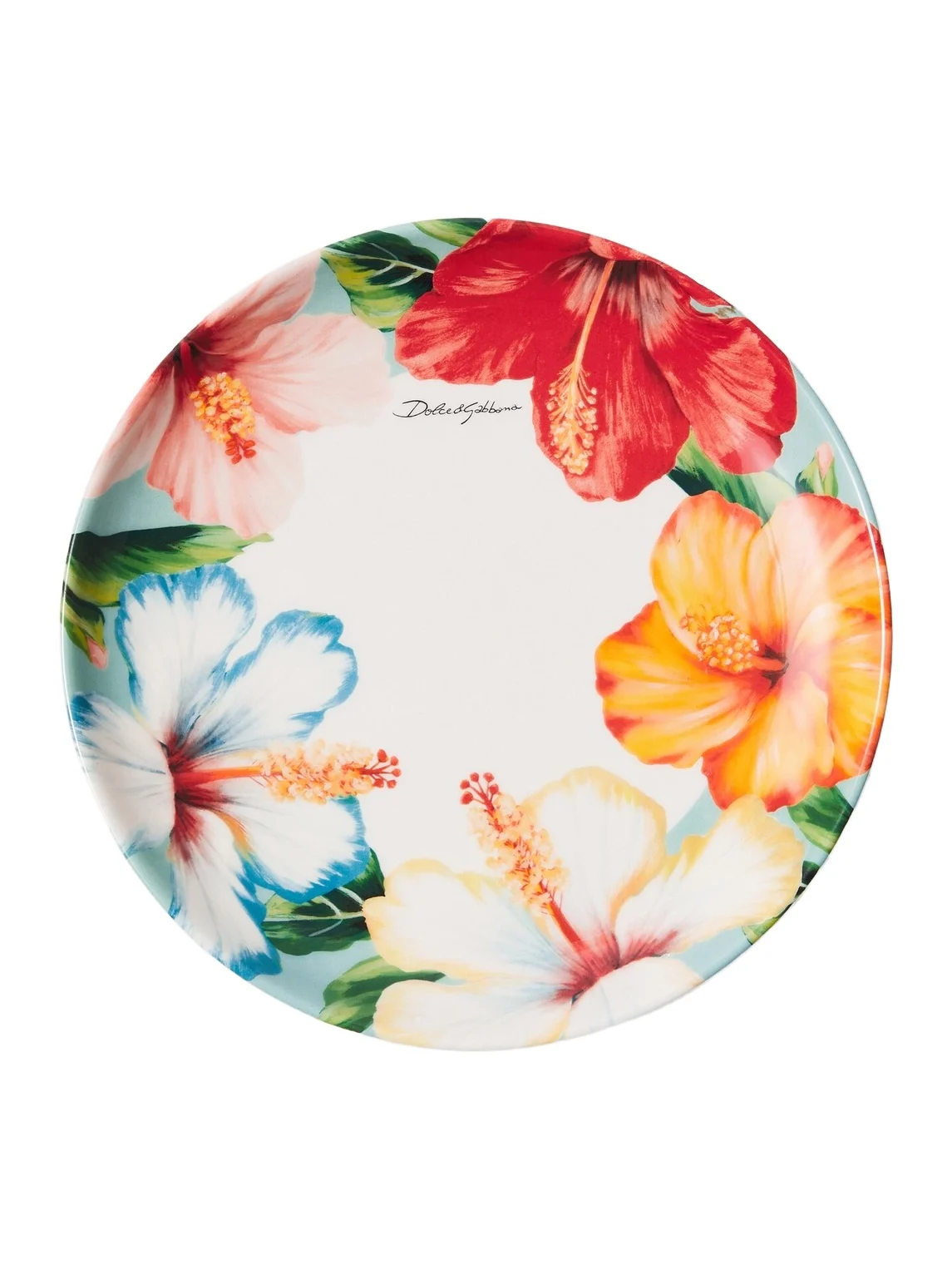 Dolce & Gabbana Casa Floral ceramic dinner plate