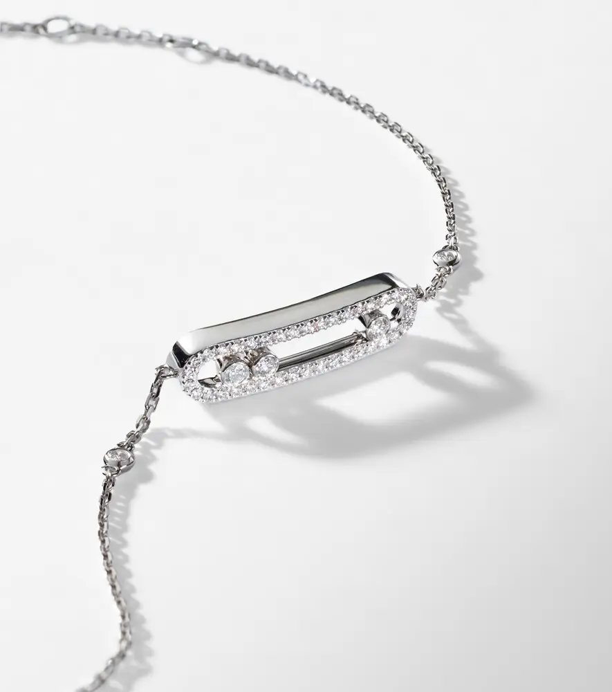 Messika Baby Move 18kt white gold bracelet with diamonds | Thumbnail 4 Messika Baby Move 18kt white gold bracelet with diamonds | Thumbnail 4