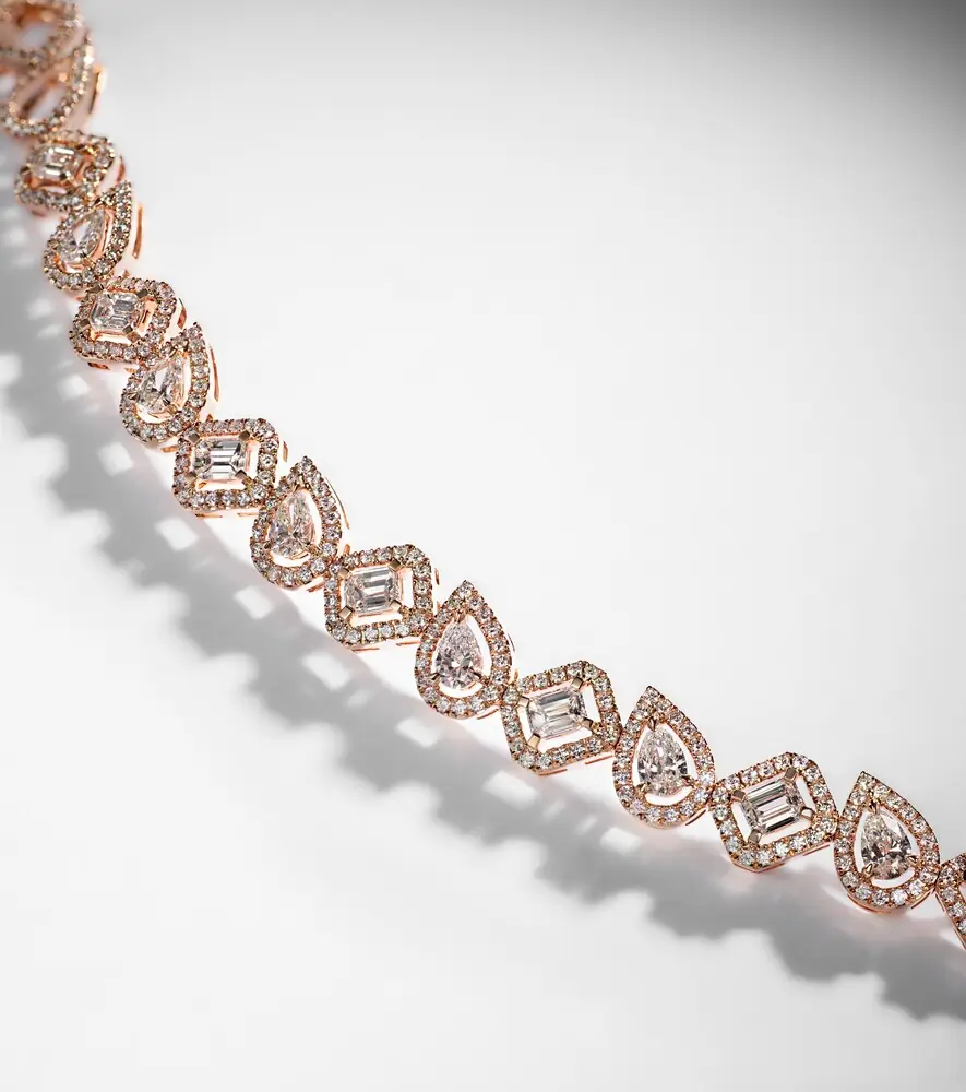Messika My Twin 18kt rose gold bracelet with diamonds | Thumbnail 5 Messika My Twin 18kt rose gold bracelet with diamonds | Thumbnail 5