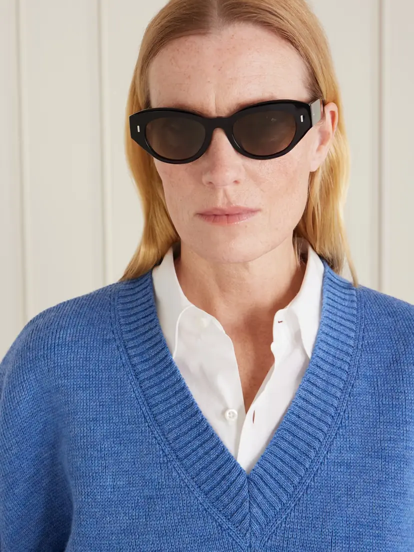 Oliver Peoples Lerrue Cat-eye Acetate Sunglasses | Thumbnail 2