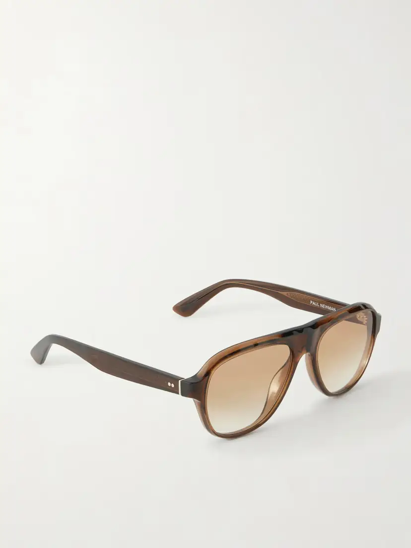 Oliver Peoples Paul Newman Aviator-style Acetate Sunglasses | Thumbnail 3