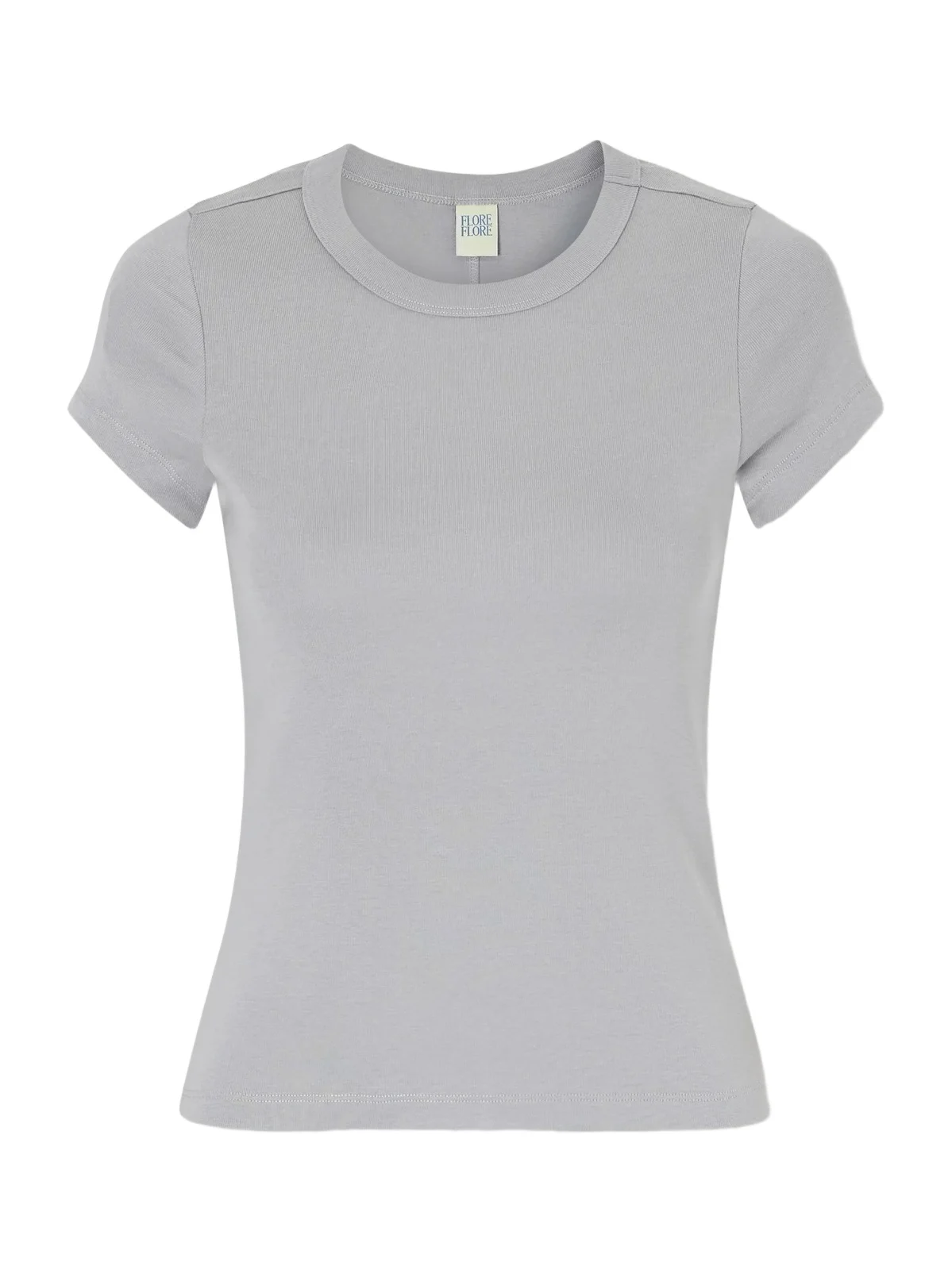 Car Baby Tee Ribbed Organic Cotton-jersey T-shirt Car Baby Tee Ribbed Organic Cotton-jersey T-shirt