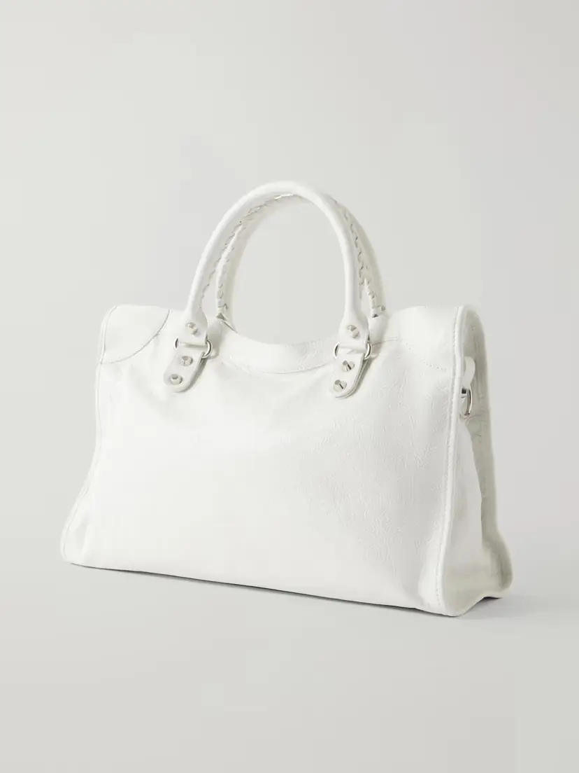 Balenciaga Le City Medium Embellished Leather Tote Bag | Thumbnail 4 Balenciaga Le City Medium Embellished Leather Tote Bag | Thumbnail 4