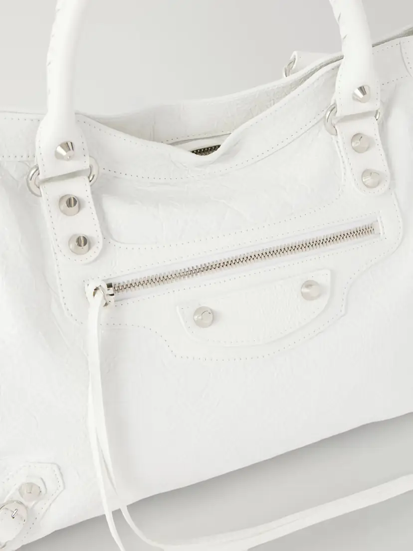 Balenciaga Le City Medium Embellished Leather Tote Bag | Thumbnail 5 Balenciaga Le City Medium Embellished Leather Tote Bag | Thumbnail 5