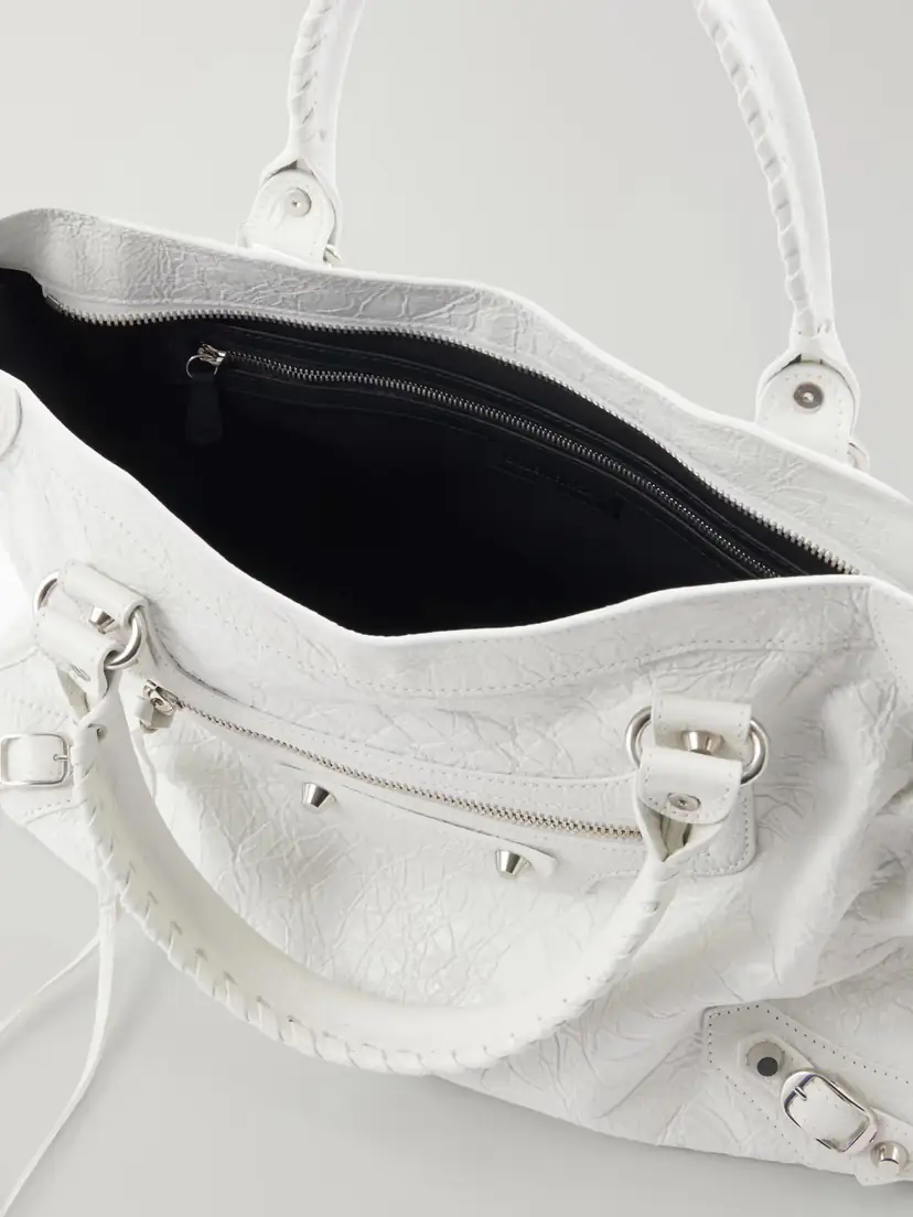 Balenciaga Le City Medium Embellished Leather Tote Bag | Thumbnail 6 Balenciaga Le City Medium Embellished Leather Tote Bag | Thumbnail 6