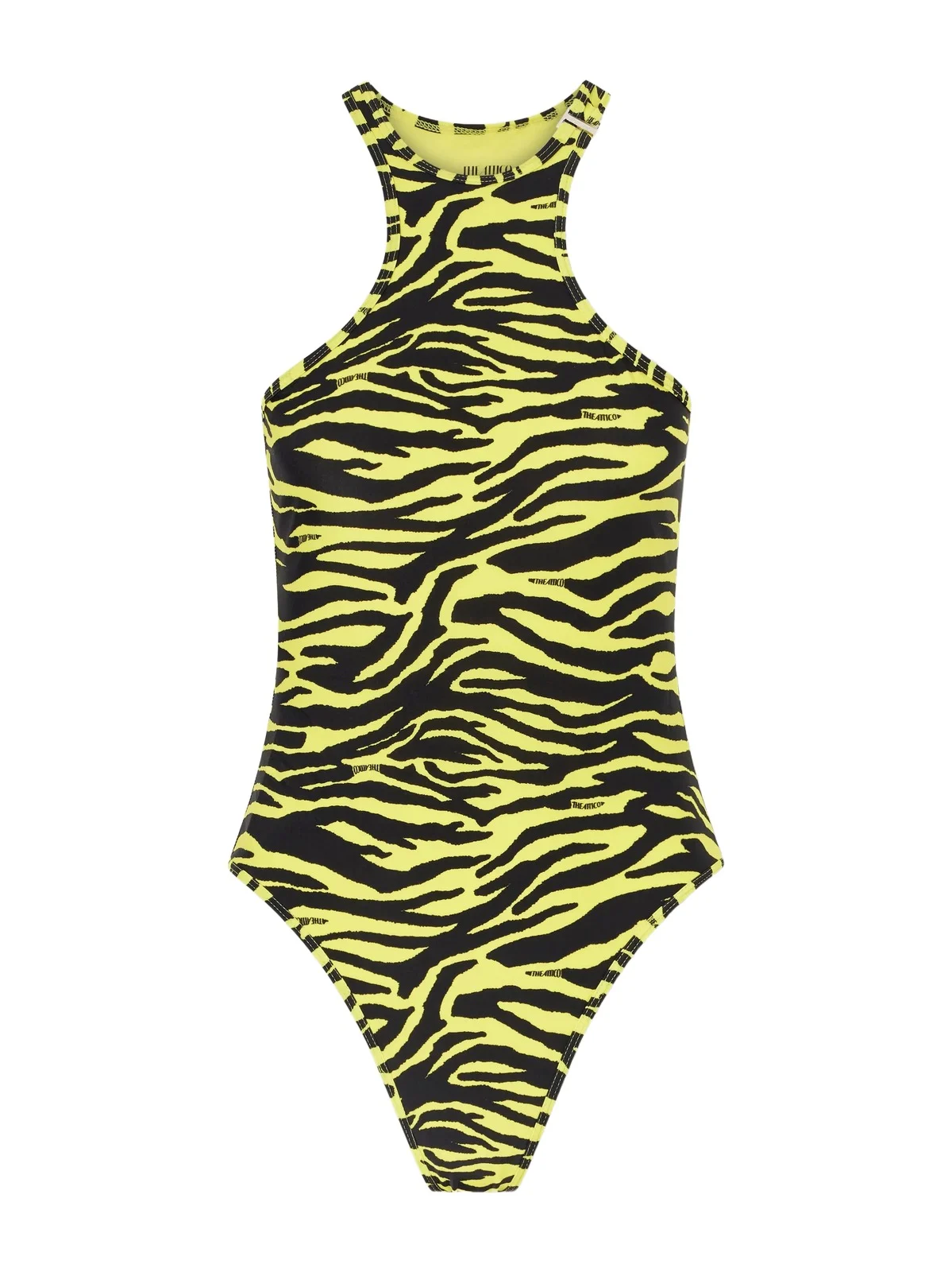 The Attico Zebra-print Swimsuit